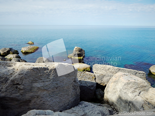 Image of Cliffs by the sea.