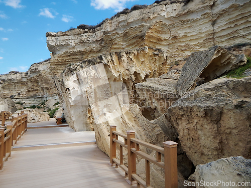 Image of Rock trail in Aktau.