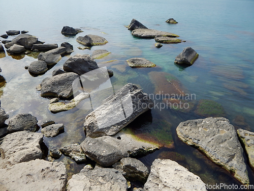 Image of Cliffs by the sea.