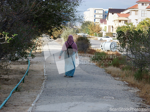 Image of Woman in a hijab.