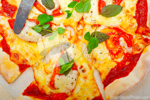 Image of Italian pizza Margherita