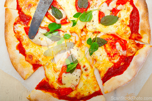 Image of Italian pizza Margherita