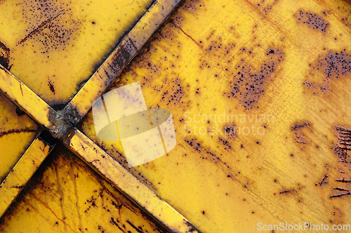 Image of iron bars rusty metal background