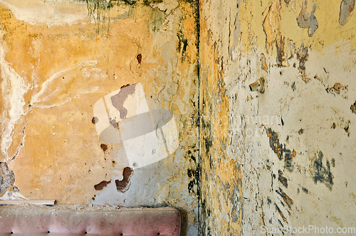 Image of peeling grunge wall background texture