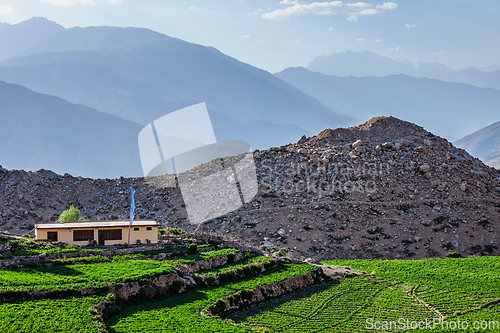 Image of Village in Himalayas