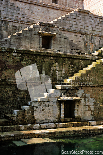 Image of Toorji Ka Jhalra Bavdi stepwell. Jodhpur, Rajasthan, India