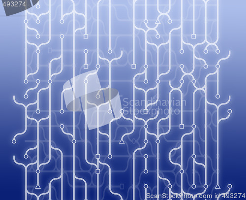 Image of Abstract circuitry