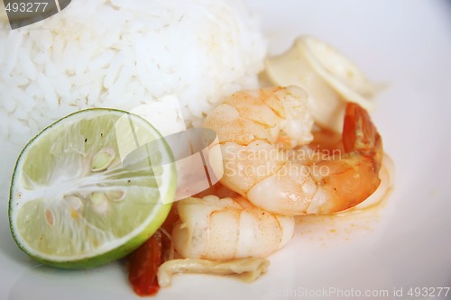 Image of Rice with shrimp
