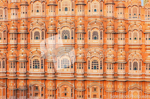Image of Hawa Mahal Palace of the Winds , Jaipur, Rajasthan