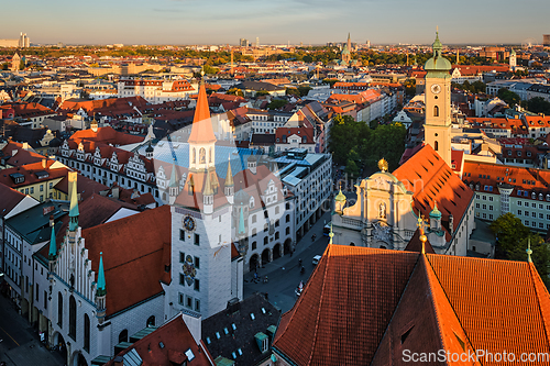 Image of Aerial view of Munich