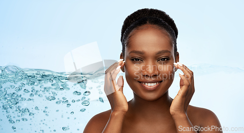 Image of portrait of young african american woman