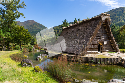 Image of Japanese Shirakawago village 