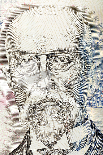 Image of Tomas Garrigue Masaryk on czech banknote