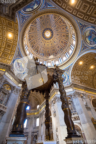 Image of Saint Peter in Rome: Cupola Decoration