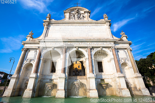 Image of Rome - Fontana dell\'acqua Paola (fountain of water Paola)