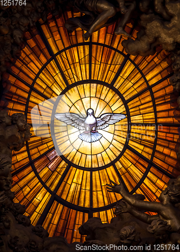 Image of Throne Bernini Holy Spirit Dove, Saint Peter\'s Basilica in Rome