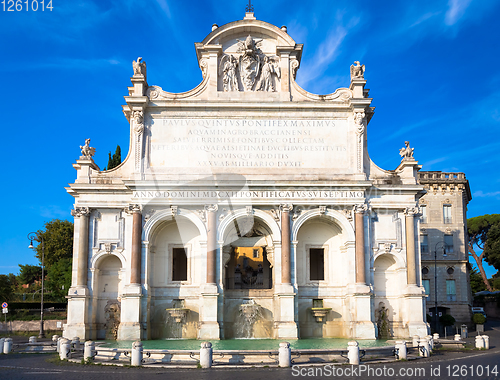 Image of Rome - Fontana dell\'acqua Paola (fountain of water Paola)