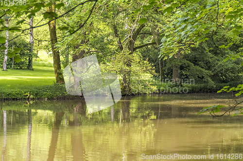 Image of idyllic park scenery