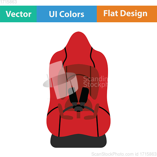 Image of Baby car seat icon