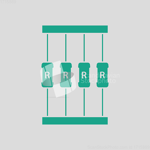 Image of Resistor tape icon