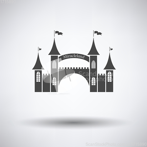 Image of Amusement park entrance icon