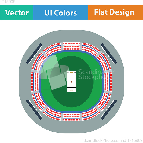 Image of Cricket stadium icon