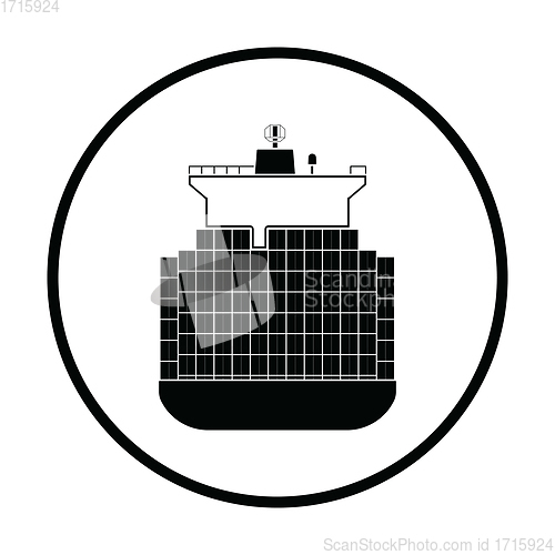 Image of Container ship icon