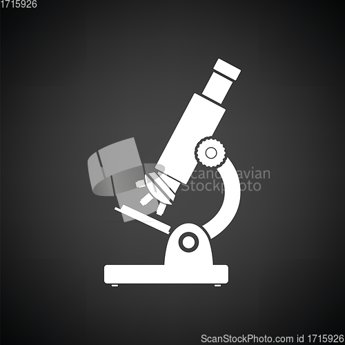 Image of School microscope icon