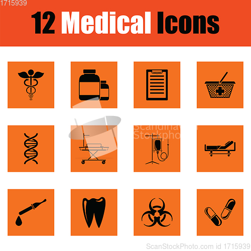 Image of Medical icon set