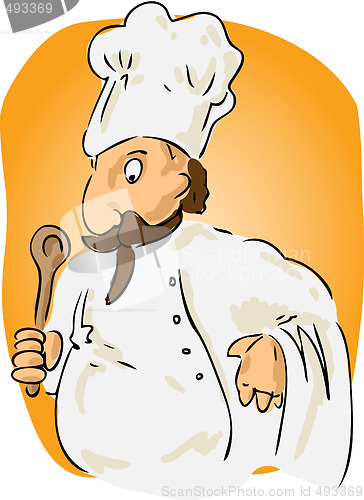 Image of Cartoon chef