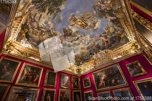 Image of interiors of Palazzo Pitti, Florence, Italy