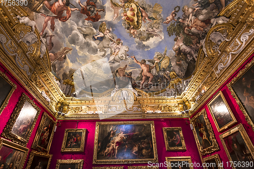 Image of interiors of Palazzo Pitti, Florence, Italy