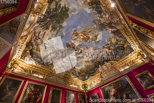 Image of interiors of Palazzo Pitti, Florence, Italy