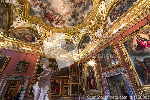 Image of interiors of Palazzo Pitti, Florence, Italy