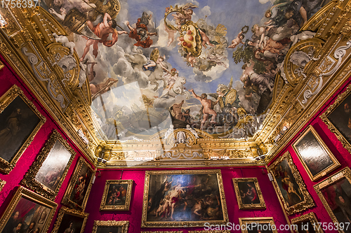 Image of interiors of Palazzo Pitti, Florence, Italy