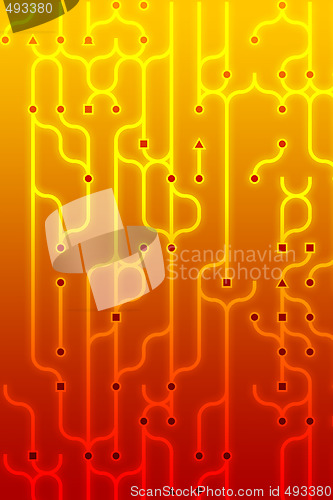 Image of Abstract circuitry