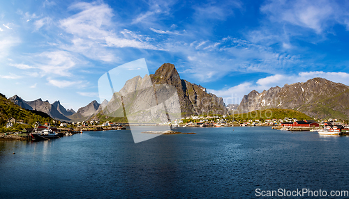 Image of Lofoten is an archipelago in the county of Nordland, Norway.