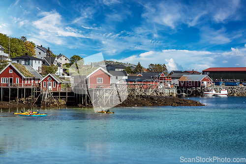 Image of Lofoten is an archipelago in the county of Nordland, Norway.