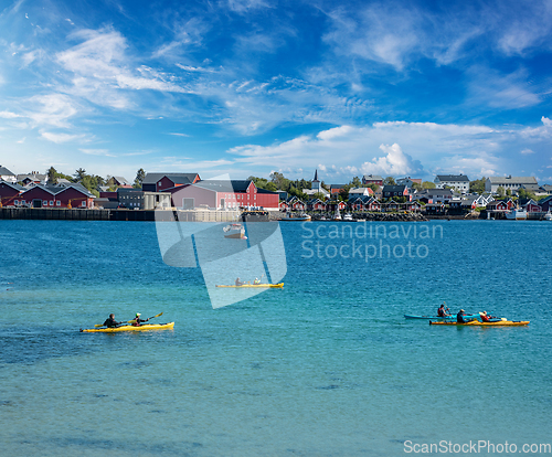 Image of Lofoten is an archipelago in the county of Nordland, Norway.