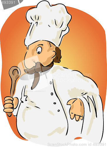 Image of Cartoon chef