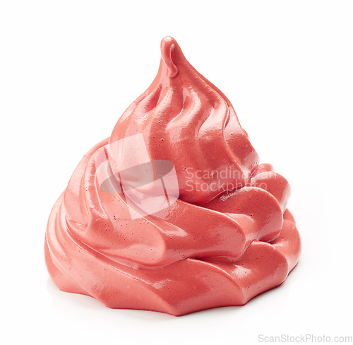 Image of pink whipped cream