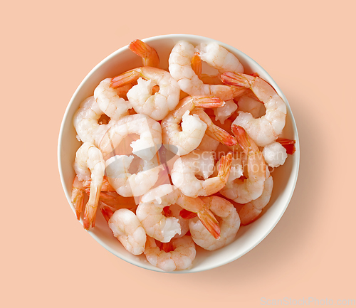 Image of bowl of prawns