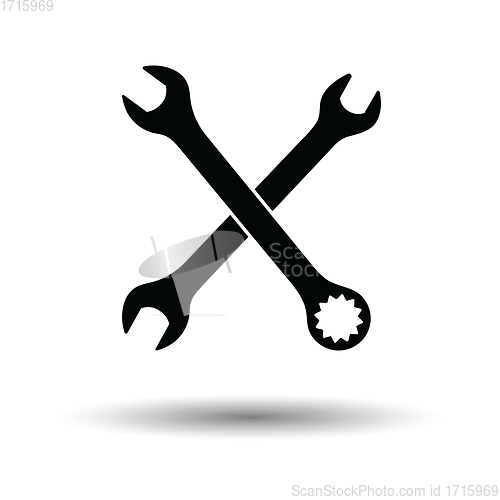 Image of Crossed wrench  icon
