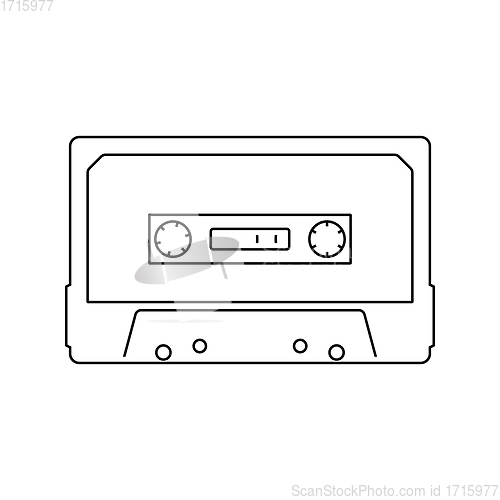 Image of Audio cassette  icon