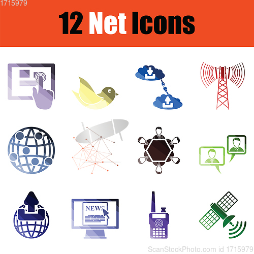 Image of Communication icon set