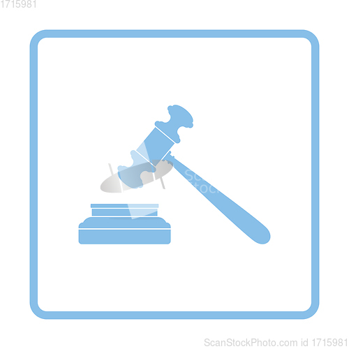 Image of Judge hammer icon