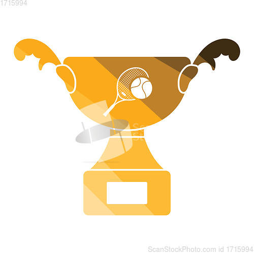 Image of Tennis cup icon