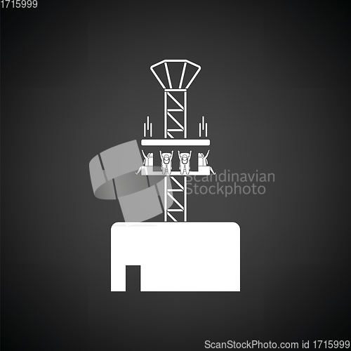 Image of Free-fall ride icon