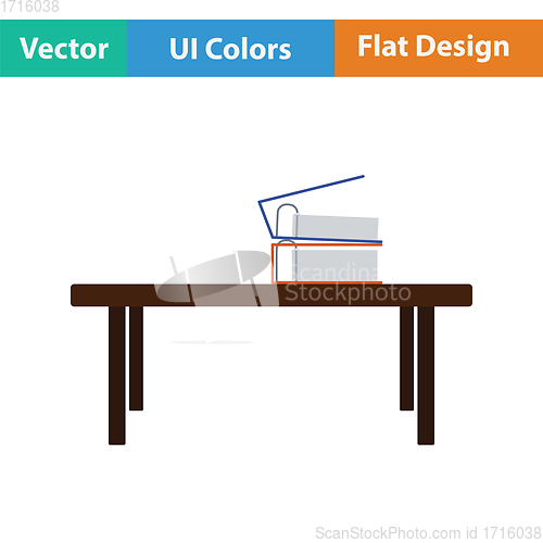 Image of Office low table icon