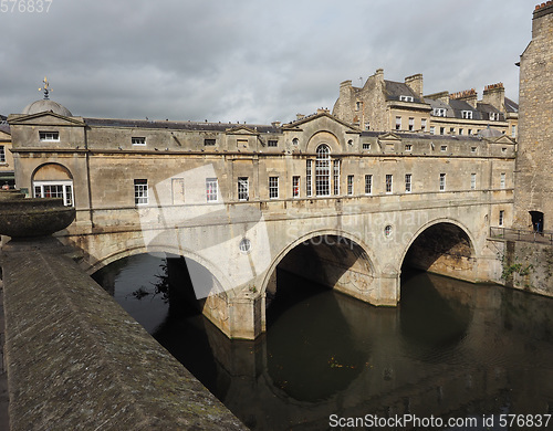 Image of Pulteney Bridge in Bath